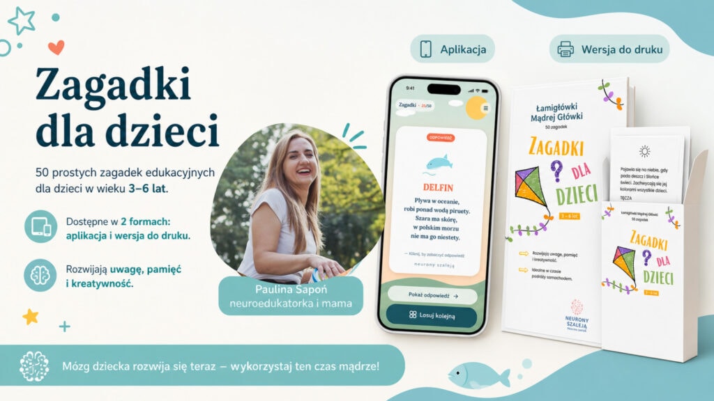 Zagadki dla przedszkolaków – ebook Neurony Szaleją