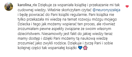 Rekomendacja e-booka Neurony Szaleją na Instagramie